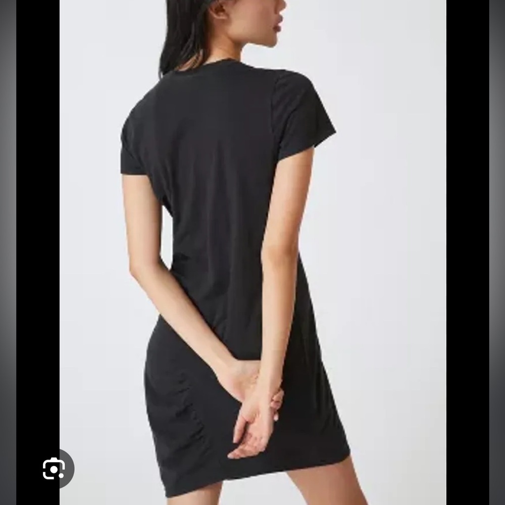 💜Firm Price💜Anthropologie T.La Ruched tee mini dress - Picture 10 of 14